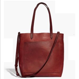 MADEWELL • Medium Leather Transport Tote